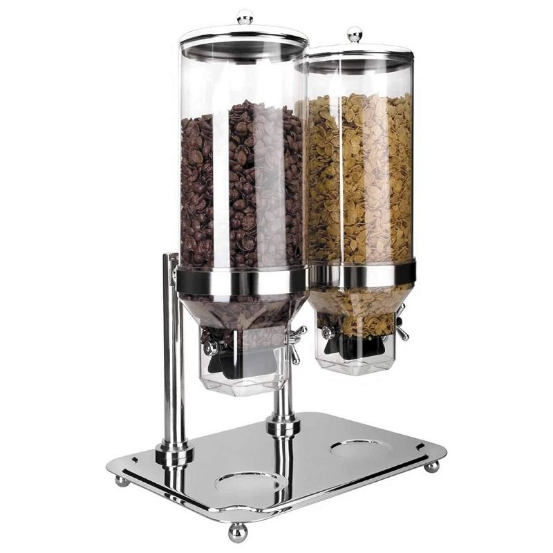Duplo Distribuidor de Cereais em Pé - Capacidade 10 L - Lacor Duplo Distribuidor de Cereais em Pé - Capacidade 10 L - Lacor