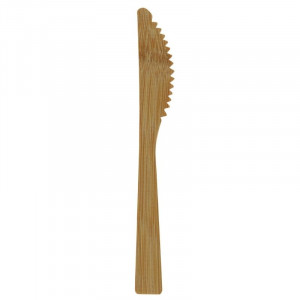 Faca de bambu - 170 mm - Pacote de 30 Eco responsável