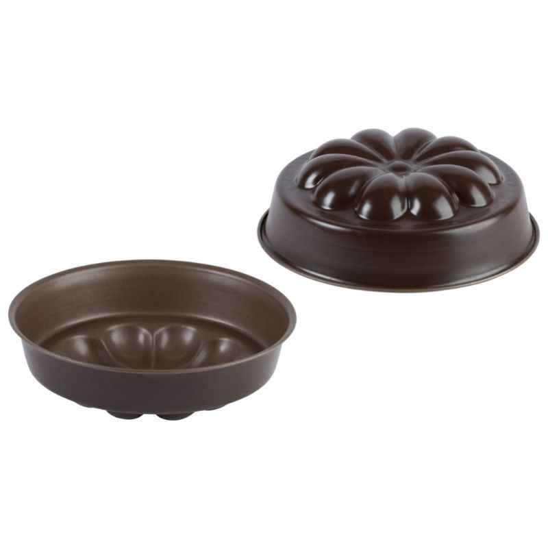 Rosette Fluted Cake Mold - Ø 200 mm - TELLIER Rosette Fluted Cake Mold - Ø 200 mm - TELLIER