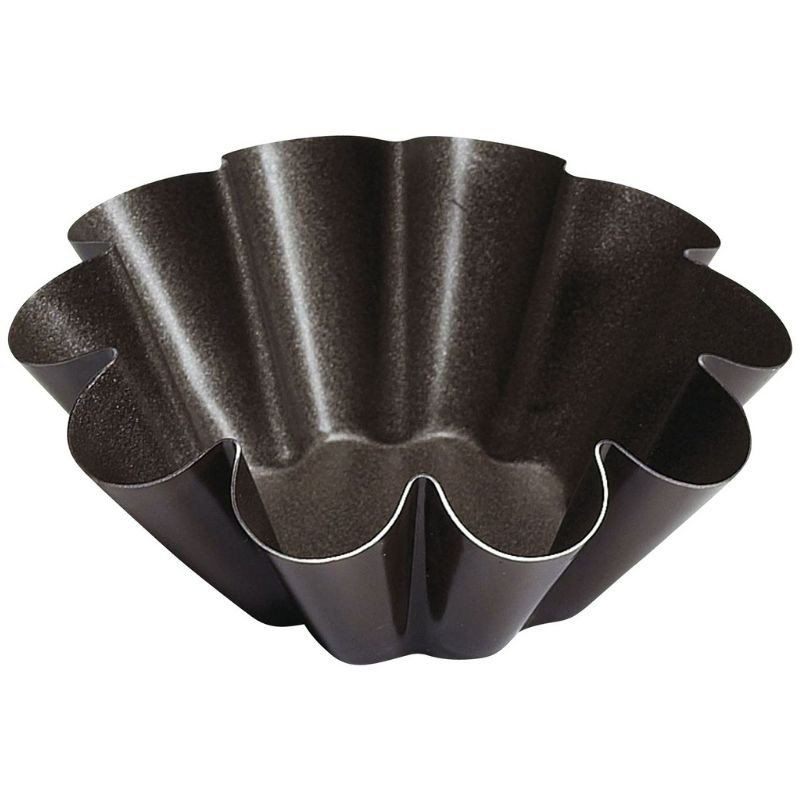 Forma para Brioche em Aço - 10 Cavidades - Ø 80 mm - Tellier Forma para Brioche em Aço - 10 Cavidades - Ø 80 mm - Tellier