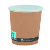 Copo de papel Kraft - 18 cl - Pacote com 50