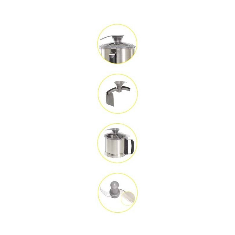 Robot Coupe Accessoire Supplémentaire: Cuve, Couteau, Couvercle et Bras Racleur Robot Coupe Accessoire Supplémentaire: Cuve, Couteau, Couvercle et Bras Racleur
