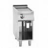 Placa para lanches lisa - L 400 mm - Gás