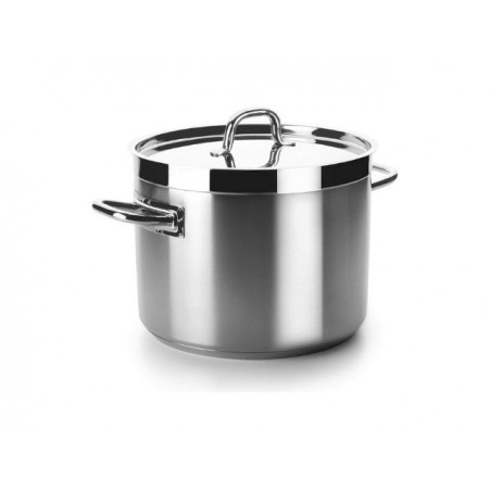 Panela Profissional Baixa com Tampa - Chef Luxe da Lacor - ⌀ 36 cm - 21,8L
