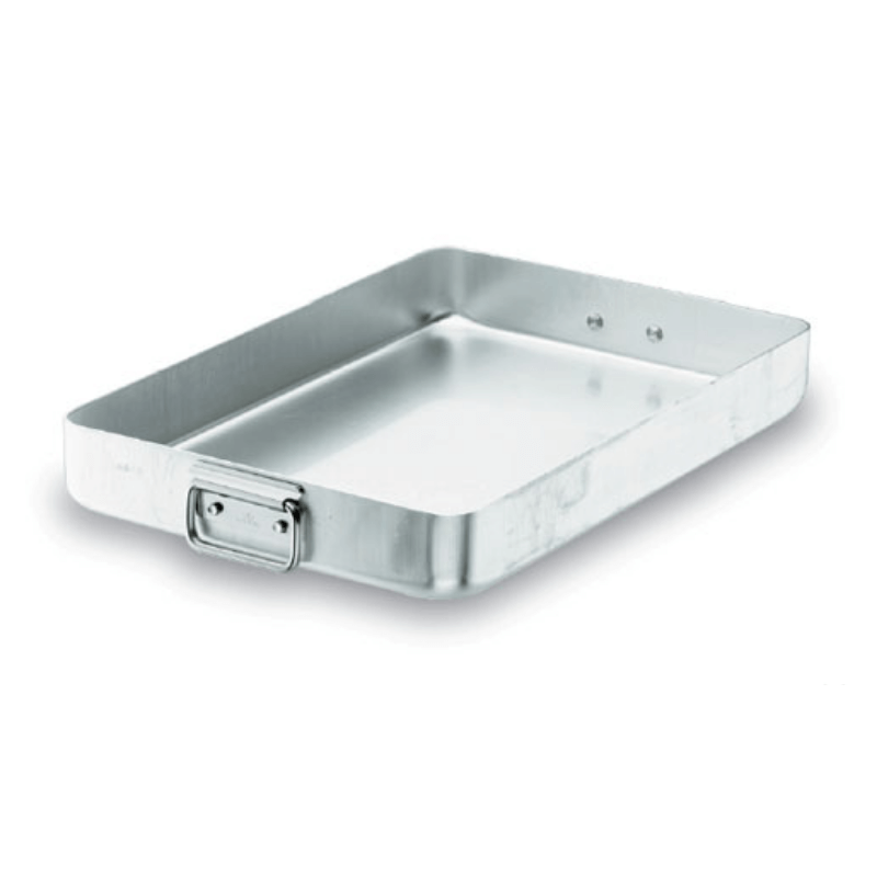 Tabuleiro de Assar Profissional com Alças Dobradas - Chef-Alumínio - 45 x 32 cm Tabuleiro de Assar Profissional com Alças Dobradas - Chef-Alumínio - 45 x 32 cm