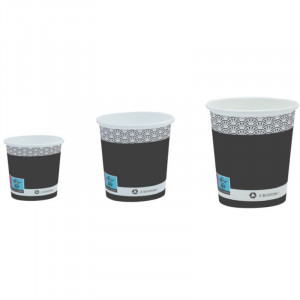 Copo de Papel Elegante - 25 cl - Ecologicamente Responsável - Pacote com 50