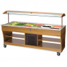Buffet/Bar de Saladas Refrigerado - 6 x GN 1/1