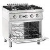 Forno 4 bocas com forno a gás GN 2/1 Série 700
