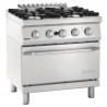 Forno 4 bocas com forno a gás GN 2/1 Série 700