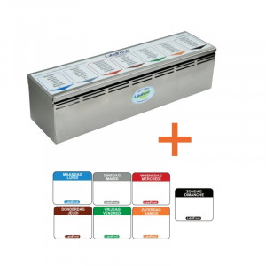 Kit Inicial Easy de Caixa e Etiquetas de Rastreabilidade - LabelFresh