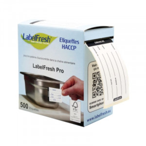 Etiqueta de Rastreabilidade LabelFresh Pro - Domingo - 70 x 45 mm - Pacote com 500 - LabelFresh