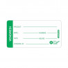 Etiqueta de Rastreabilidade LabelFresh Solúvel Pro - Segunda-feira - 60 x 30 mm - Pacote com 250 - Labelfresh