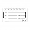 Etiquetas de Rastreabilidade - LabelFresh Solúvel - 60 x 30 mm - Pacote com 250 - LabelFresh