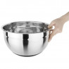 Tigela em Aço Inoxidável com Fundo de Silicone - 8 L - Vogue