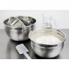 Tigela em Aço Inoxidável com Fundo de Silicone - 8 L - Vogue