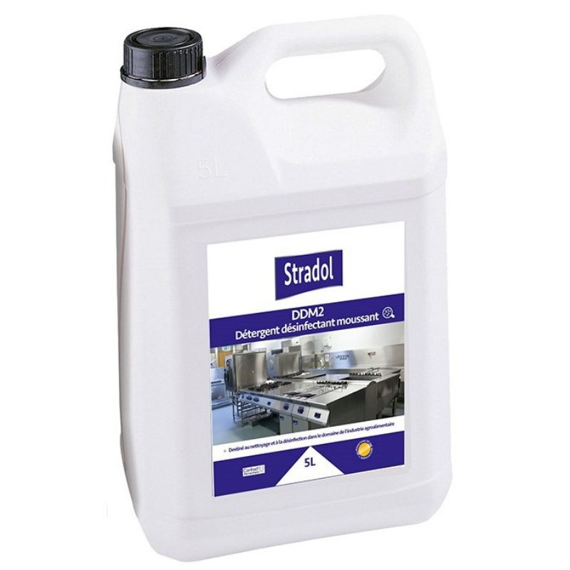 Desengordurante, Desinfetante e Desinfetante Espumante DDM2 - 5 L - Stradol Desengordurante, Desinfetante e Desinfetante Espumante DDM2 - 5 L - Stradol
