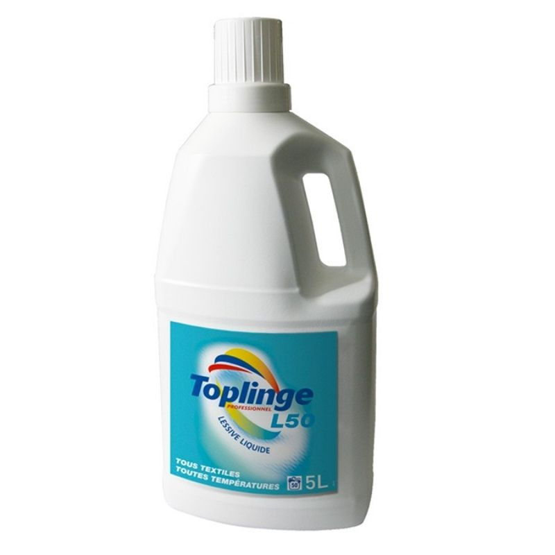 Detergente Líquido Concentrado L50 - Perfume Jardim Florido - 5 L - Toplinge Detergente Líquido Concentrado L50 - Perfume Jardim Florido - 5 L - Toplinge