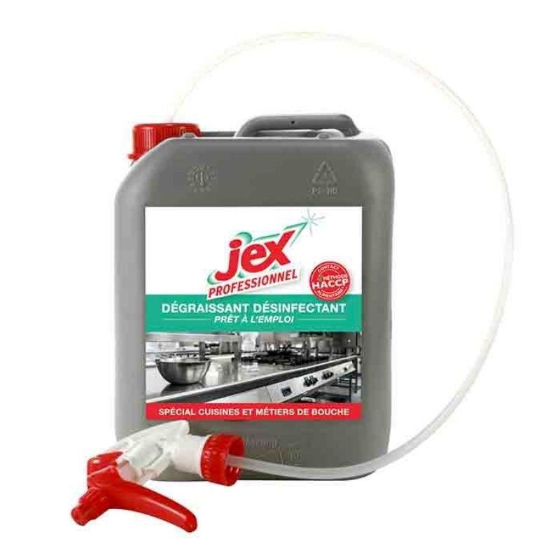 Desengordurante Desinfetante com Pistola - 5 L - Jex Desengordurante Desinfetante com Pistola - 5 L - Jex