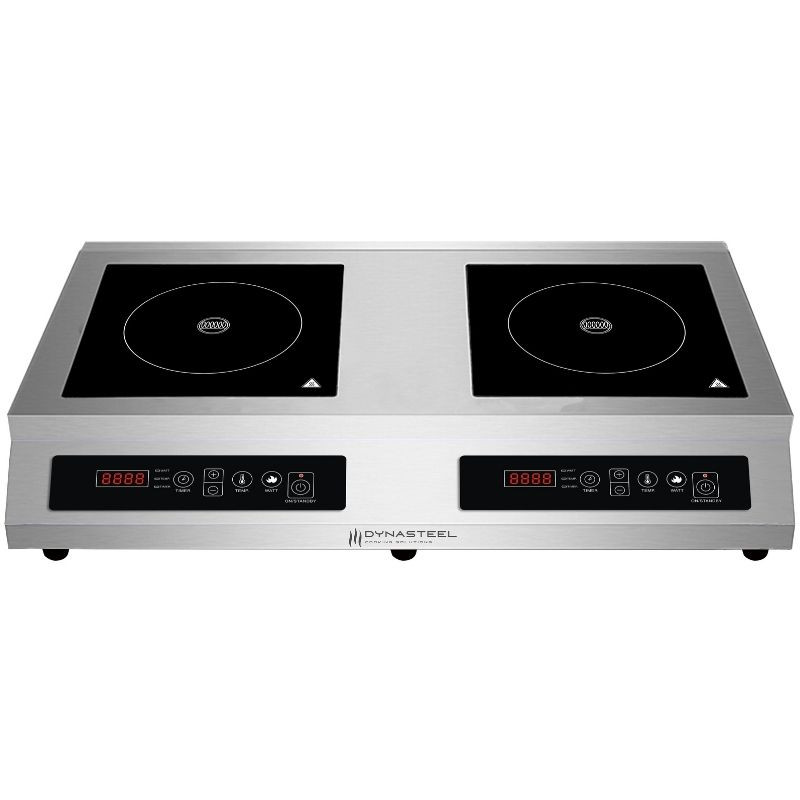 Placa de Indução Dupla - 2000 + 1500 W - Dynasteel Placa de Indução Dupla - 2000 + 1500 W - Dynasteel