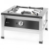 Fogão a Gás com Pernas Kitchen Line XL - Hendi