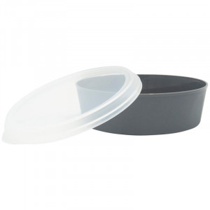 Tampa para Tigela de Salada Reutilizável em PP 1200 ml - Conjunto de 24