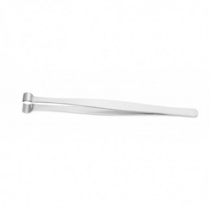 Pinça com Cabeça Cilíndrica em Aço Inoxidável - L 170 mm - Hendi