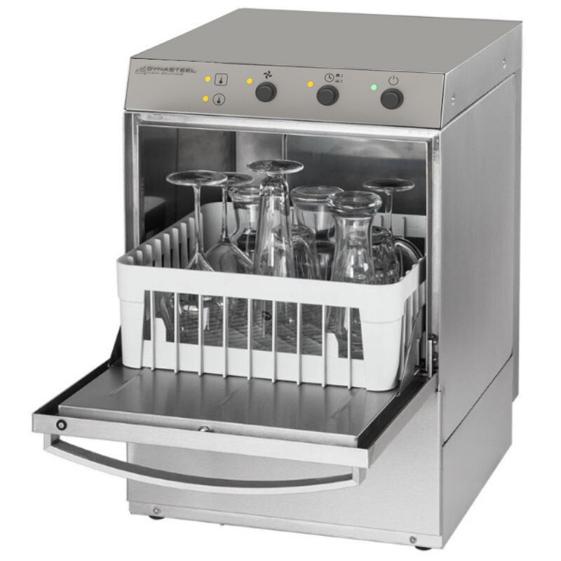 Professional Glasswasher with Rinse Aid and Detergent Dispenser - 35 x 35 cm Professional Glasswasher with Rinse Aid and Detergent Dispenser - 35 x 35 cm