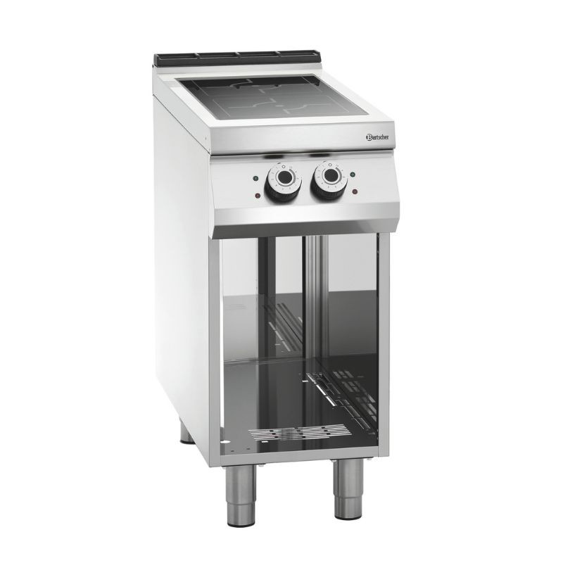 Forno de Indução Aberto - 2 Zonas - Bartscher Forno de Indução Aberto - 2 Zonas - Bartscher