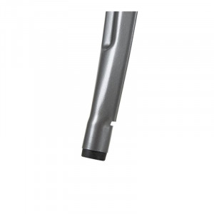 Mesa Quadrada em Aço Cinza Metalizado - L 668 x P 668 mm - Bolero