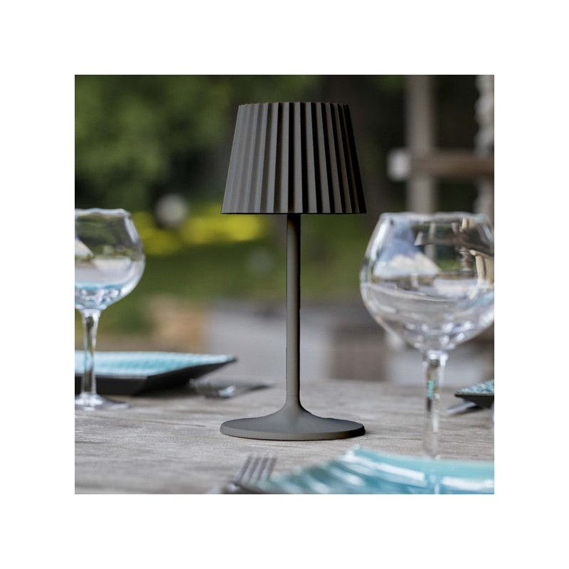 Lâmpada de Mesa Touch LED - Abby Preto - Lumisky Lâmpada de Mesa Touch LED - Abby Preto - Lumisky