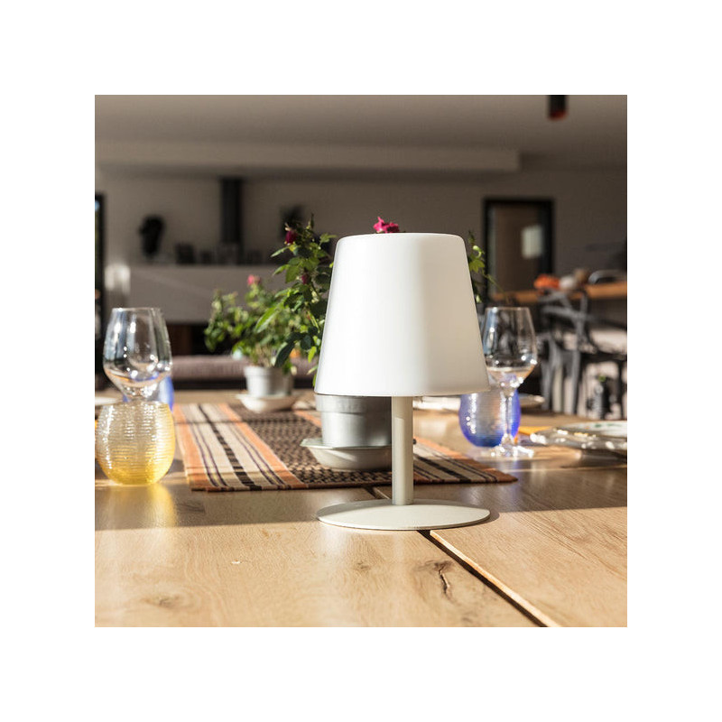 Lâmpada de Mesa LED - Mini Creme - Lumisky Lâmpada de Mesa LED - Mini Creme - Lumisky