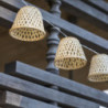 Guirlanda luminosa de bambu solar e LED com tomada - Chill Hybrid - Lumisky