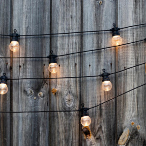 Guirlanda de Luzes de Festa Solar e LED - Party Clear Hybrid - Lumisky