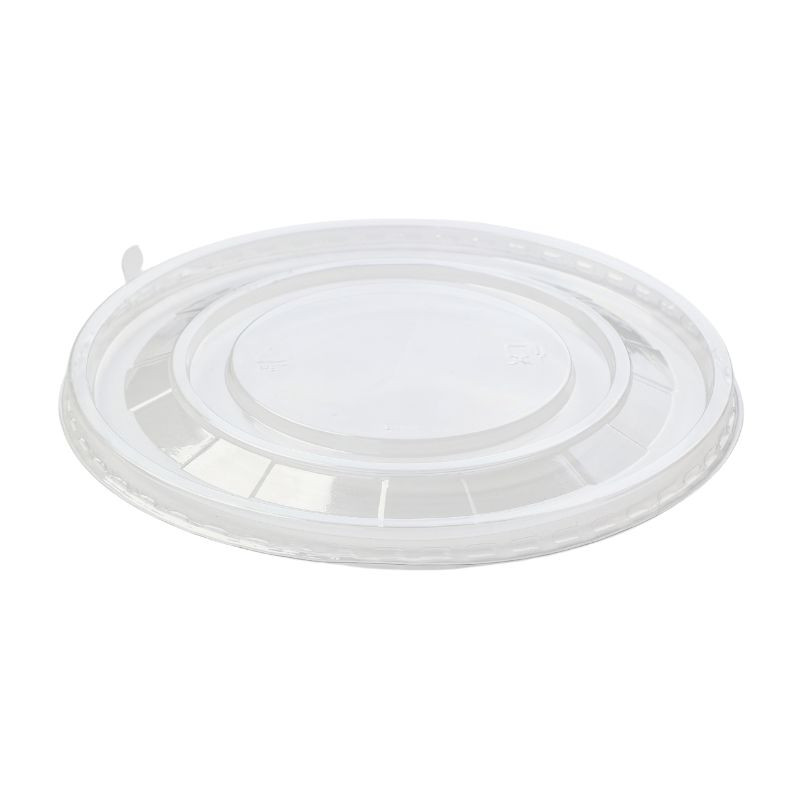 Tampa PET para Tigela de Salada Kraft 1300 ml - Conjunto de 300 - Dynasteel Tampa PET para Tigela de Salada Kraft 1300 ml - Conjunto de 300 - Dynasteel