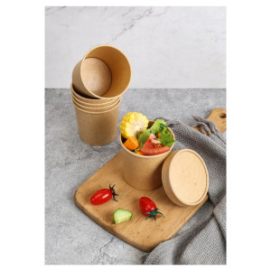 Pote de sopa Kraft - 360 ml - Conjunto de 300 - Dynasteel