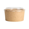Tigela de salada Kraft - 1000 ml - Conjunto de 300 - Dynasteel