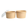 Tigela de salada Kraft - 1000 ml - Conjunto de 300 - Dynasteel