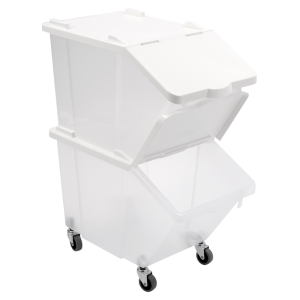 Caixa de Ingredientes 30 L com Tampa - Conjunto de 2 - Gilac