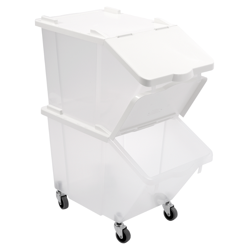Caixa de Ingredientes 30 L com Tampa - Conjunto de 2 - Gilac Caixa de Ingredientes 30 L com Tampa - Conjunto de 2 - Gilac