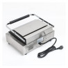 Grelhador Panini de Grande Superfície Ranhurada/Lisa Dynasteel - Cozimento profissional perfeito para restaurantes e lanchonetes