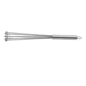Chicote de Bolas Dynasteel - 30 cm: O Chicote Ideal para Profissionais!