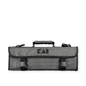 Conjunto de 5 facas Wasabi Black - Qualidade profissional japonesa - Com maleta