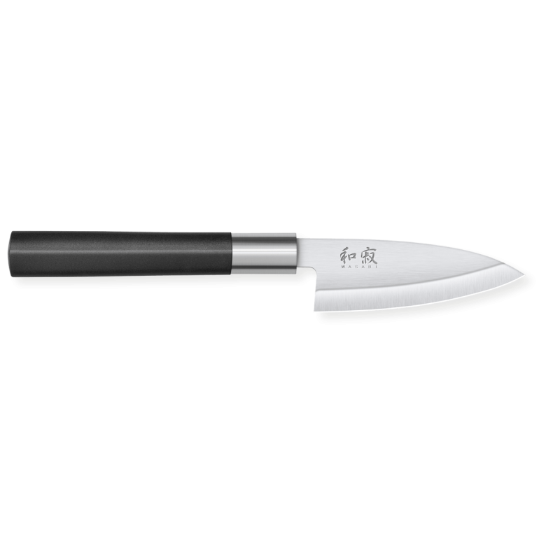 Couteau Deba Wasabi Black - 10 cm, qualité professionnelle Couteau Deba Wasabi Black - 10 cm, qualité professionnelle