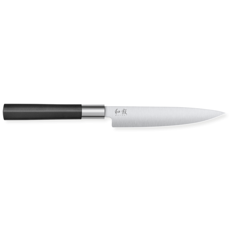 Facas Universais Kai Wasabi Black - L 15 cm: Desempenho de corte e conforto de uso Facas Universais Kai Wasabi Black - L 15 cm: Desempenho de corte e conforto de uso