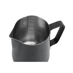Jarro de Leite Antiaderente Preto - Dynasteel | 340 mlJarro de Leite Antiaderente Preto 350 ml - Dynasteel
