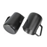 Jarro de Leite Antiaderente Preto - Dynasteel | 340 mlJarro de Leite Antiaderente Preto 350 ml - Dynasteel