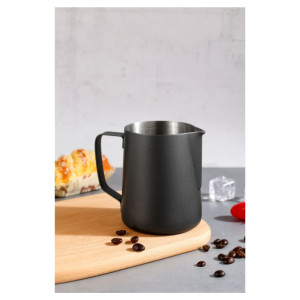 Jarro de Aço Inoxidável Preto - 0,6 L - Dynasteel