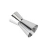 Dosador de Álcool Duplo - Dynasteel - 2 cl e 4 cl: Precisão e versatilidade para coquetéis excepcionais
