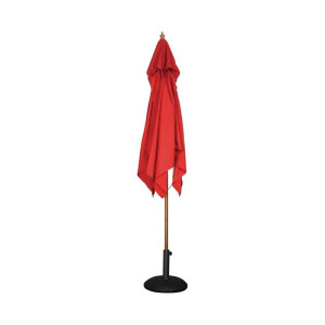 Guarda-sol Quadrado Vermelho - 2,5m - Bolero