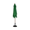 Guarda-sol Quadrado Verde - L 2500mm - Bolero